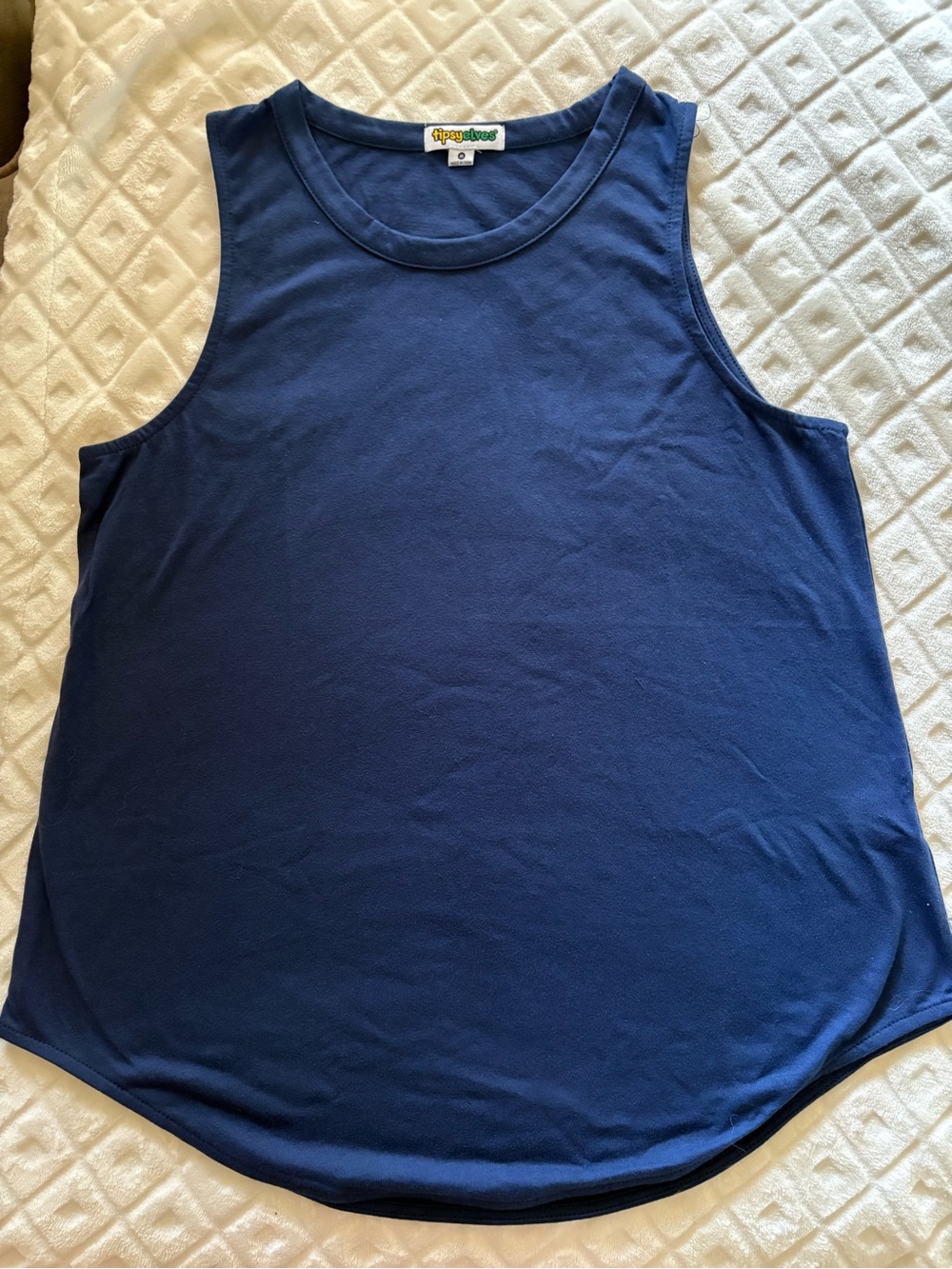 Tipsy Elves Navy Sleeveless Tank